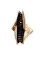 Pearl Detailed Beige Latch Buckle - 6