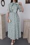 Mint Bowknot Dress - 3