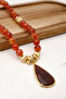 Agate Natural Stone Necklace Drop Model 43Cm+6Cm Real Natural Stone - 3