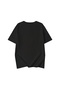 Women's V-Neck Minimal Cherry Printed T-Shirt Oversize Loose Fit - 2