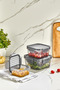 Premium 3-Piece Storage Container Set 1400 ml + 800 ml + 400 ml - 5. Grade Pp Plastic, Microwave and Freezer Safe, Multi-Purpose Food Storage Set with Leak-Proof Lids - 3
