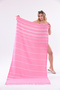Mia 100% Cotton Striped Beach Peshtemal |   Quick-Drying, Extra Light Tasseled Pareo |   Beach, Pool and Bath Towel - 7
