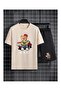 Set - T-Shirt & Shorts Top and Bottom Set
