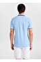 Blue Men's Slim Fit Polo T-Shirt Ace091262034 - 5