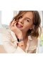 Floral Engraved Strap Compatible with Apple Watch Strap 41mm 40mm 38mm for Women, Two-Tone Flower Soft Silicone Sport Band - 2