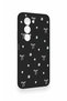Redmi 15 5g Compatible Mini Bow Black Patterned Silicone Case - 4