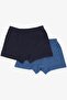 Boy's 2-Piece Boxer Football Themed Underwear, Ages 1-12, Mixed Colors - 2