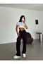 Striped jeans - black - 6