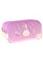 Girl's Primary School Pencil Bag - Rabbit Printed Lilac Color (Rabbit) - C4043