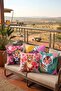 Tiger Drawings Patterned 4-Piece Throw Pillow Cover Set - 2