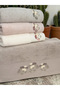 Handmade Embroidered 4 Piece 50X90 Hand Towel Set