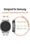 Striped Silicone Sport Strap Compatible with Samsung Galaxy Watch 8 Classic/Watch 8 40mm & 44mm – Soft Waterproof Band with Adjustable Buckle - 2