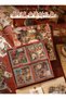 Retro Flower Scrapbook 4 Compartments 100 Pieces Vintage Sticker Ephemera Set Junk Journal Material/Bullet Journal Scrapbook