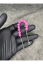 Zaza Pink Shimmering Glass Beads Natural Stone Prayer Beads