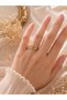 Queen Crown Stone Ring - Adjustable (Gold Color) - 2