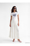 Original Oval Collar Printed Women's T-Shirt - 2