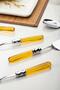 5 Piece Platinum Serving Set & Serving Presentation Set Amber (Skimmer / Colander / Spatula / Fork / Spoon) - 4