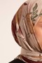 وشاح من الموسلين بنمط الحديقة المميزة من ميستيك - 4