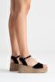 Liam Women's Genuine Leather Sandals Black Suede - 3