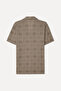 Men's mink embroidered regular fit resort collar short sleeve shirt - 2