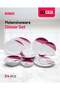 54 Piece Melamine Ware Dinner Set - 8