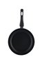 26cm Aluminum Non-Stick Fry Pan with Nylon Slotted Turner – Durable Frypan and Turner Set Brown/Black 26cm - 3