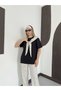 Shawl Collar Garnished Model Fabric Women's Tracksuit Set - 3