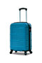Hard Shell Horizon Line ABS Lightweight 20 Inch (7-10KG) Carry On Luggage, Combination Lock Suitcase