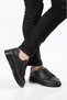 Black Daily Light Sole Orthopedic Guaranteed Sports Shoes Sneaker - 4