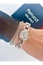 Steel Strap Minimal Case 2 Year Warranty 3 Atm Waterproof Women's Wristwatch + Bracelet Gift - 5