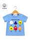 Cute Printed Casual Short Sleeve Summer Baby Boy T-Shirt - 2