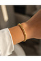 Gold Chain Model Bracelet Thick Chain Design Women's Bracelet - 4