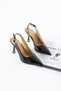 Rova Women's Light Sole Genuine Leather Stiletto Heeled Shoes Black Patent Leather - 3