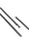 Steel Men's Black Necklace 1.6mm - Black
