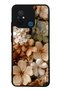 Xiaomi Redmi 12C Glossy Phone Case with Fall Bouquet Design