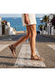 Women's Suede Cage Sandals Daily Comfortable Sole Adjustable Strap Summer Stylish Comfortable Sandals - 5