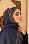 شال قطني من الجاكار بنمط النبلاء - 6