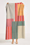 Striped Plaid Patchwork Beach Towel-Modern Bohemian Color Block Pool Sea Quick Dry Beach Cover-Up - 6