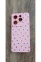 Tecno Spark 20 Heart Printed Velvet Inside Silicone Phone Case Cover (Kj5N)