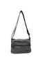 Women's Soft Textured Faux Leather 8-Pocket Shoulder Bag - 3