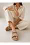 Double Straps, Metal Buckle, Anatomical Sole, Stylish, Women's Slippers - 3