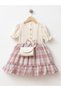 Ruffled Plaid Girls' Dress - 2