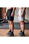 2-Piece Shorts Men's (Black-Grey) Basic Summer Shorts Set - Comfortable Fit Above the Knee 2-Piece Economic Package - 2