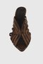 Carter Brown Satin Ankle Strap Pointed Toe Women's Heeled Shoes - 6