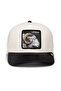 . Faux Leather Ram Trucker Cap - 2