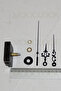 Clock Mechanism, Silent Wall Clock Mechanism, 22 mm Shaft, Scorpion-Minute-Second-(Without Hanger) Short - 4