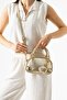 Bella Model Gold Women's Hand and Shoulder Bag