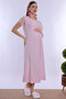 Maternity Nightgown Suitable for Pre- and Postpartum Use Effortt - Pink - 7