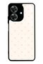 Realme Note 60 Glossy Phone Case with Cream Pink Coquette Pattern Design