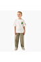 Loose Fit Trousers with Elasticated Waist - 4
